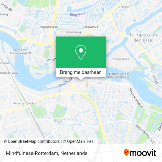 Mindfulness-Rotterdam kaart