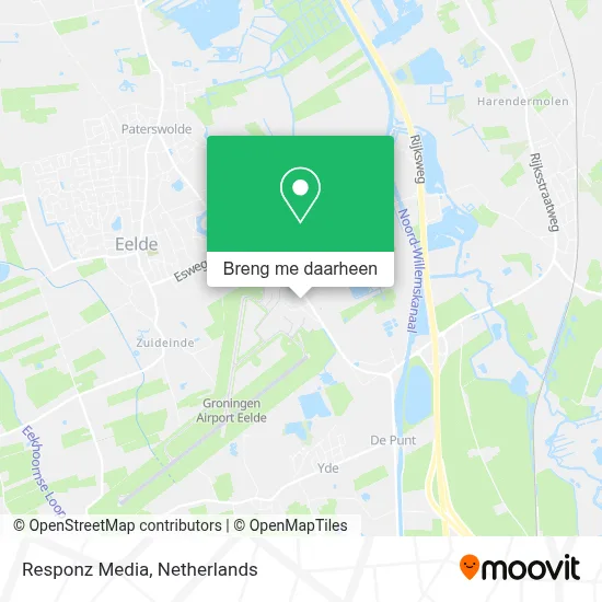 Responz Media kaart