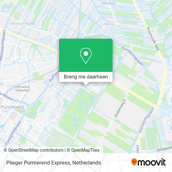 Plieger Purmerend Express kaart