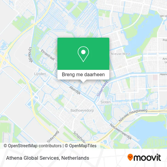 Athena Global Services kaart