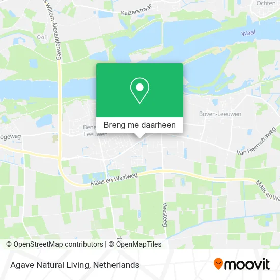Agave Natural Living kaart