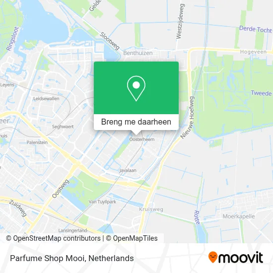 Parfume Shop Mooi kaart