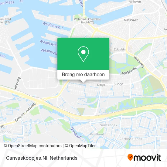 Canvaskoopjes.Nl kaart