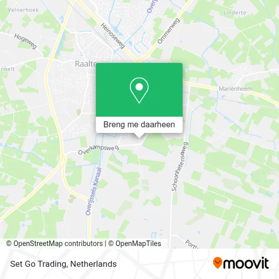 Set Go Trading kaart