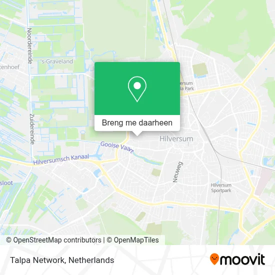 Talpa Network kaart