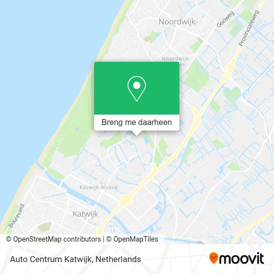 Auto Centrum Katwijk kaart