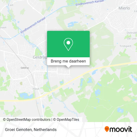 Groei Genoten kaart