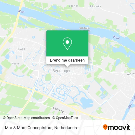 Mar & More Conceptstore kaart
