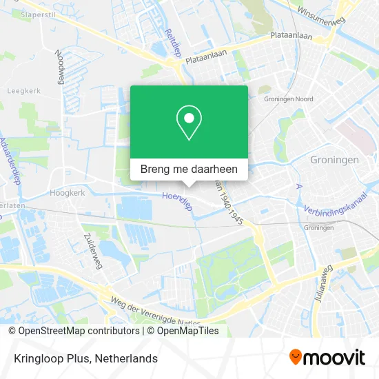 Kringloop Plus kaart