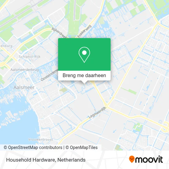 Household Hardware kaart