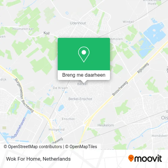 Wok For Home kaart
