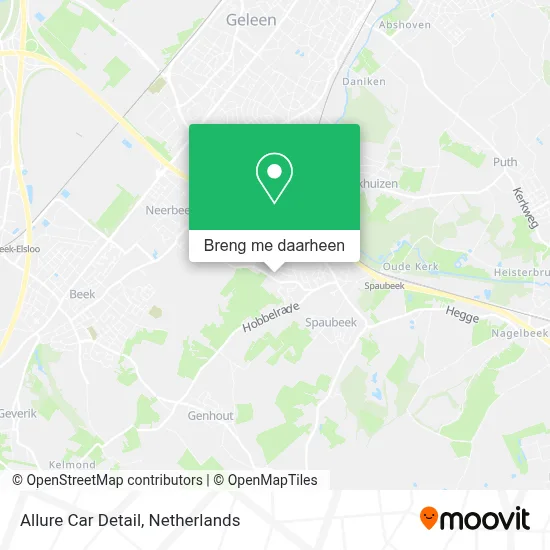 Allure Car Detail kaart