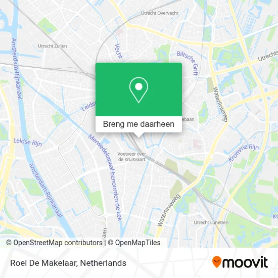 Roel De Makelaar kaart