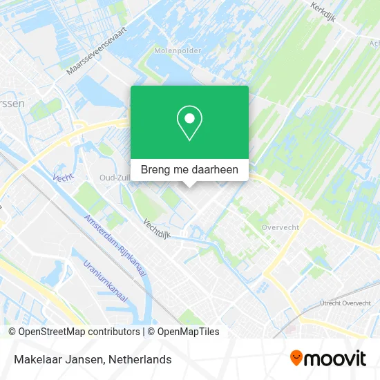 Makelaar Jansen kaart