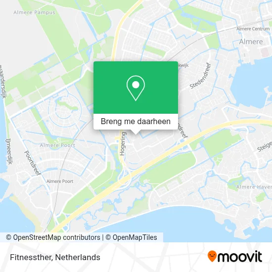 Fitnessther kaart