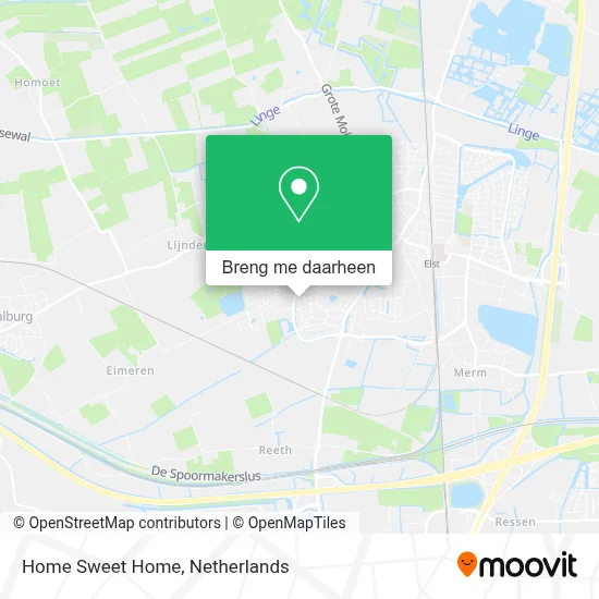 Home Sweet Home kaart