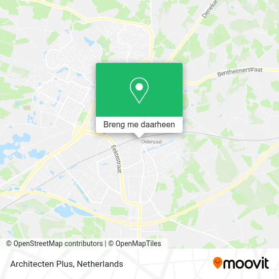 Architecten Plus kaart