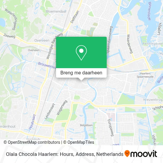 Olala Chocola Haarlem: Hours, Address kaart
