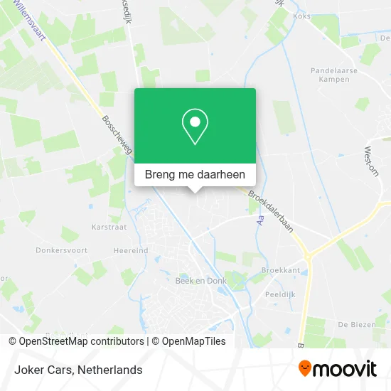 Joker Cars kaart