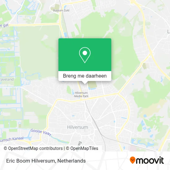 Eric Boom Hilversum kaart