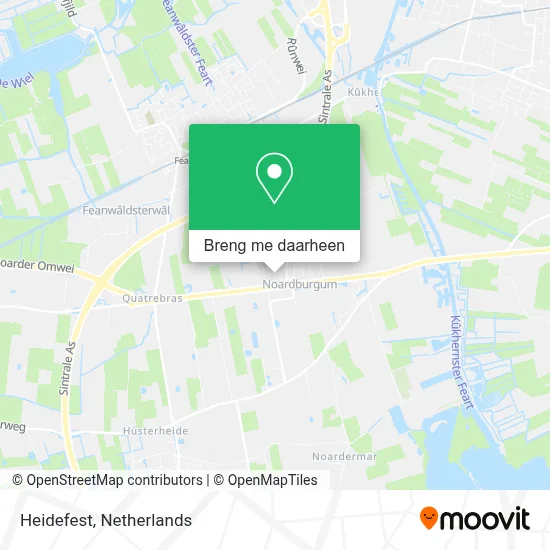 Heidefest kaart