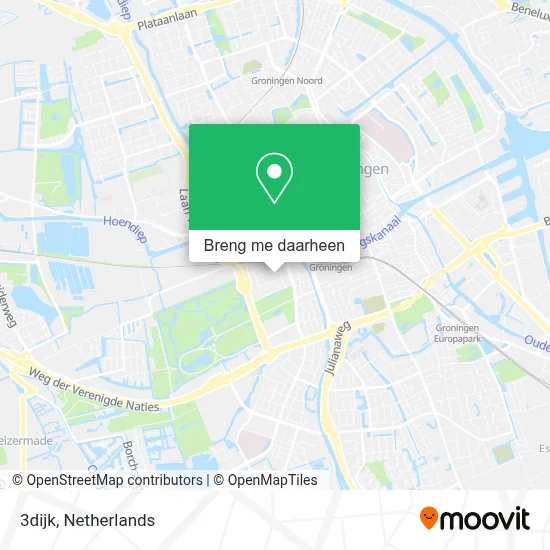 3dijk kaart