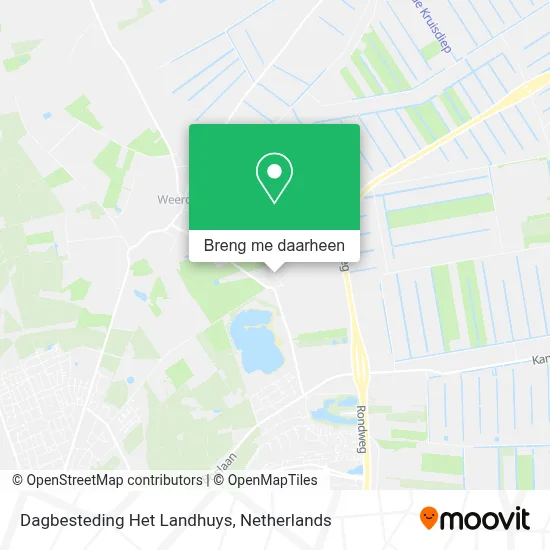 Dagbesteding Het Landhuys kaart