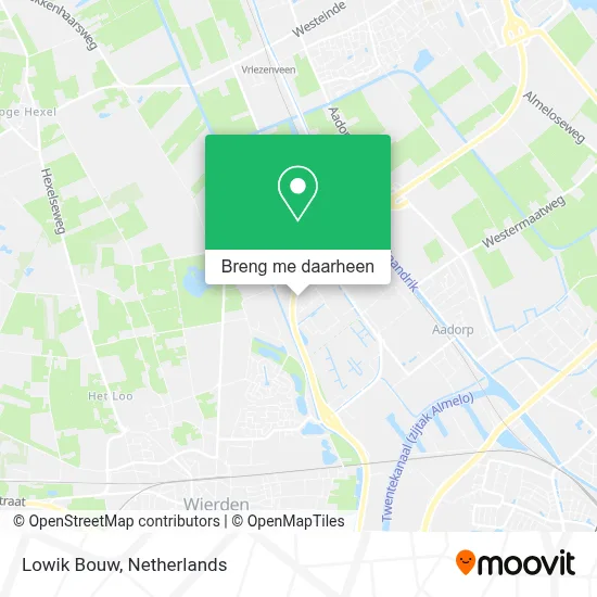 Lowik Bouw kaart