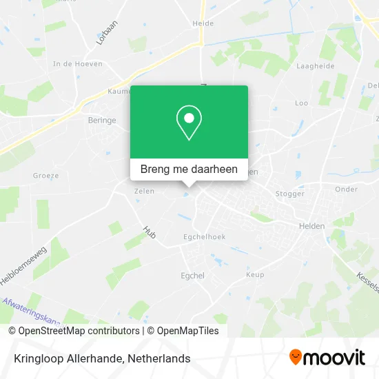 Kringloop Allerhande kaart
