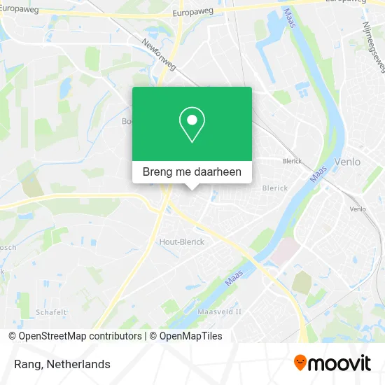 Rang kaart