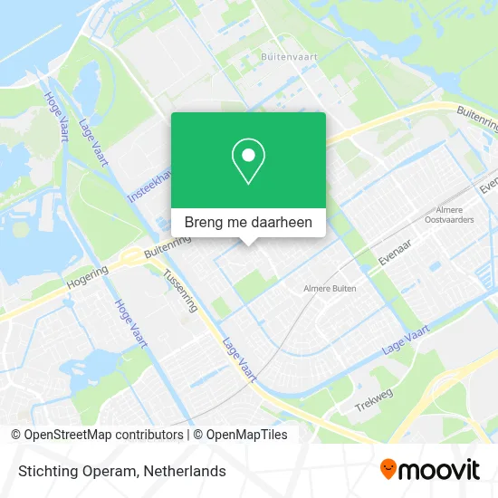 Stichting Operam kaart