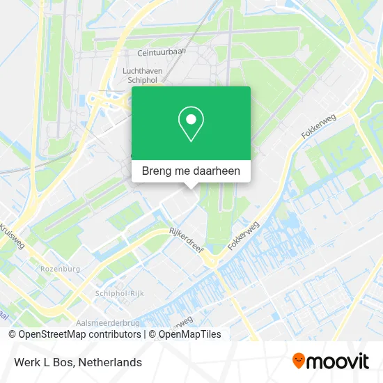 Werk L Bos kaart