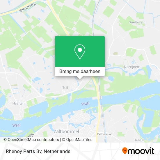 Rhenoy Parts Bv kaart
