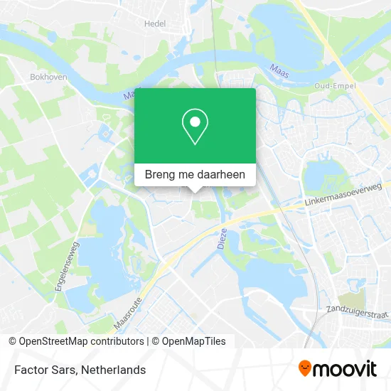 Factor Sars kaart