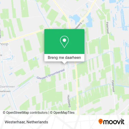 Westerhaar kaart