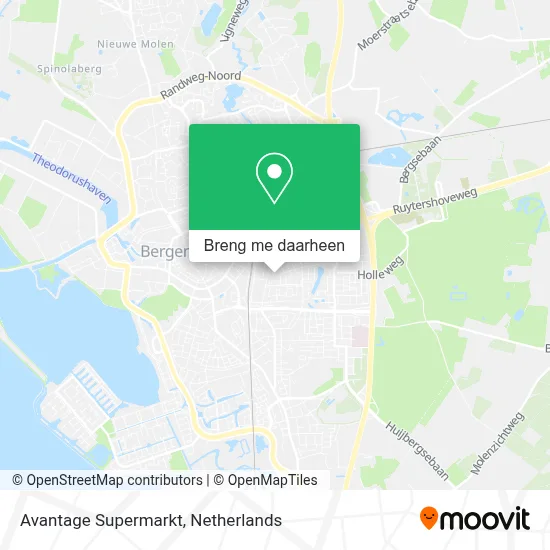 Avantage Supermarkt kaart