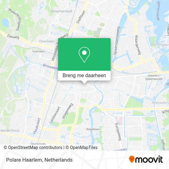 Polare Haarlem kaart