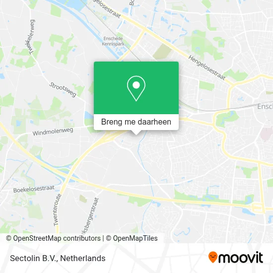 Sectolin B.V. kaart