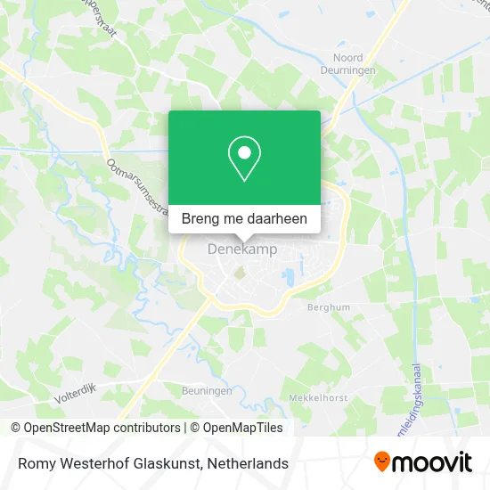 Romy Westerhof Glaskunst kaart