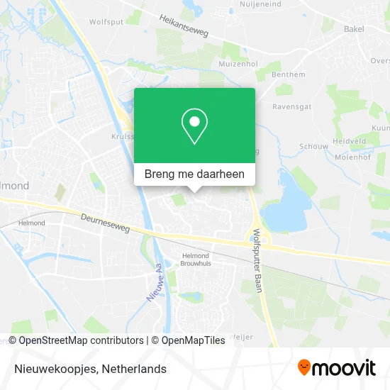 Nieuwekoopjes kaart