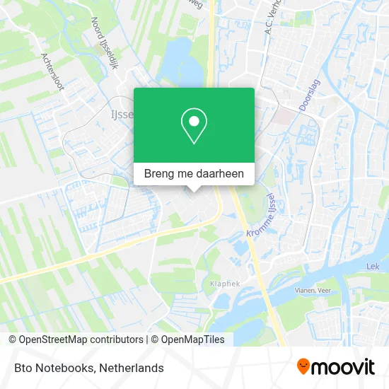 Bto Notebooks kaart