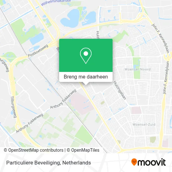 Particuliere Beveiliging kaart
