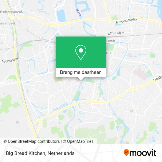 Big Bread Kitchen kaart
