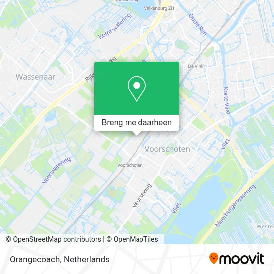 Orangecoach kaart