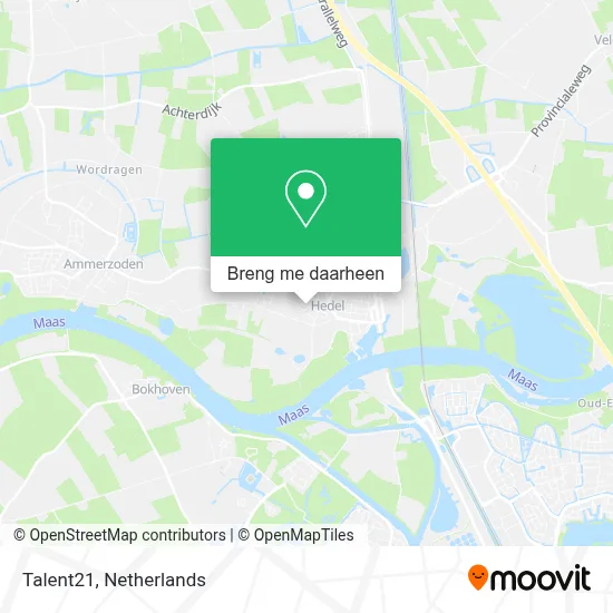 Talent21 kaart