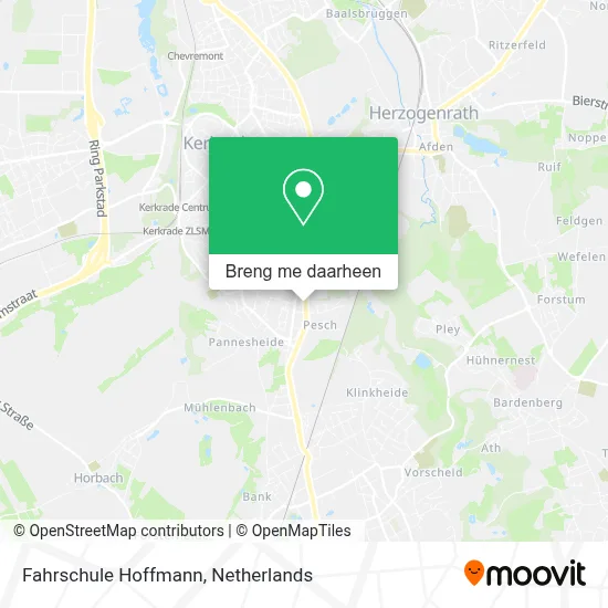 Fahrschule Hoffmann kaart