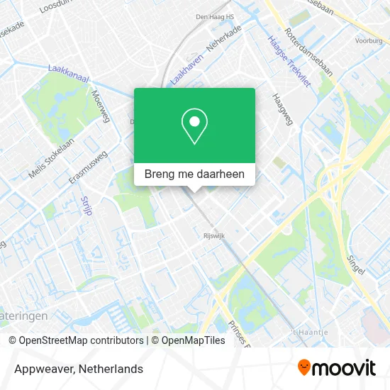 Appweaver kaart