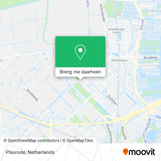 Plasrode kaart