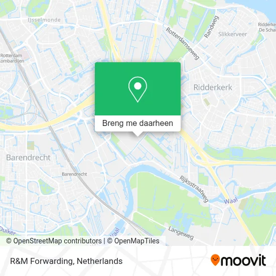R&M Forwarding kaart