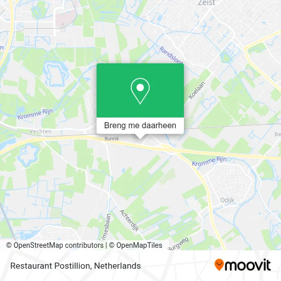 Restaurant Postillion kaart